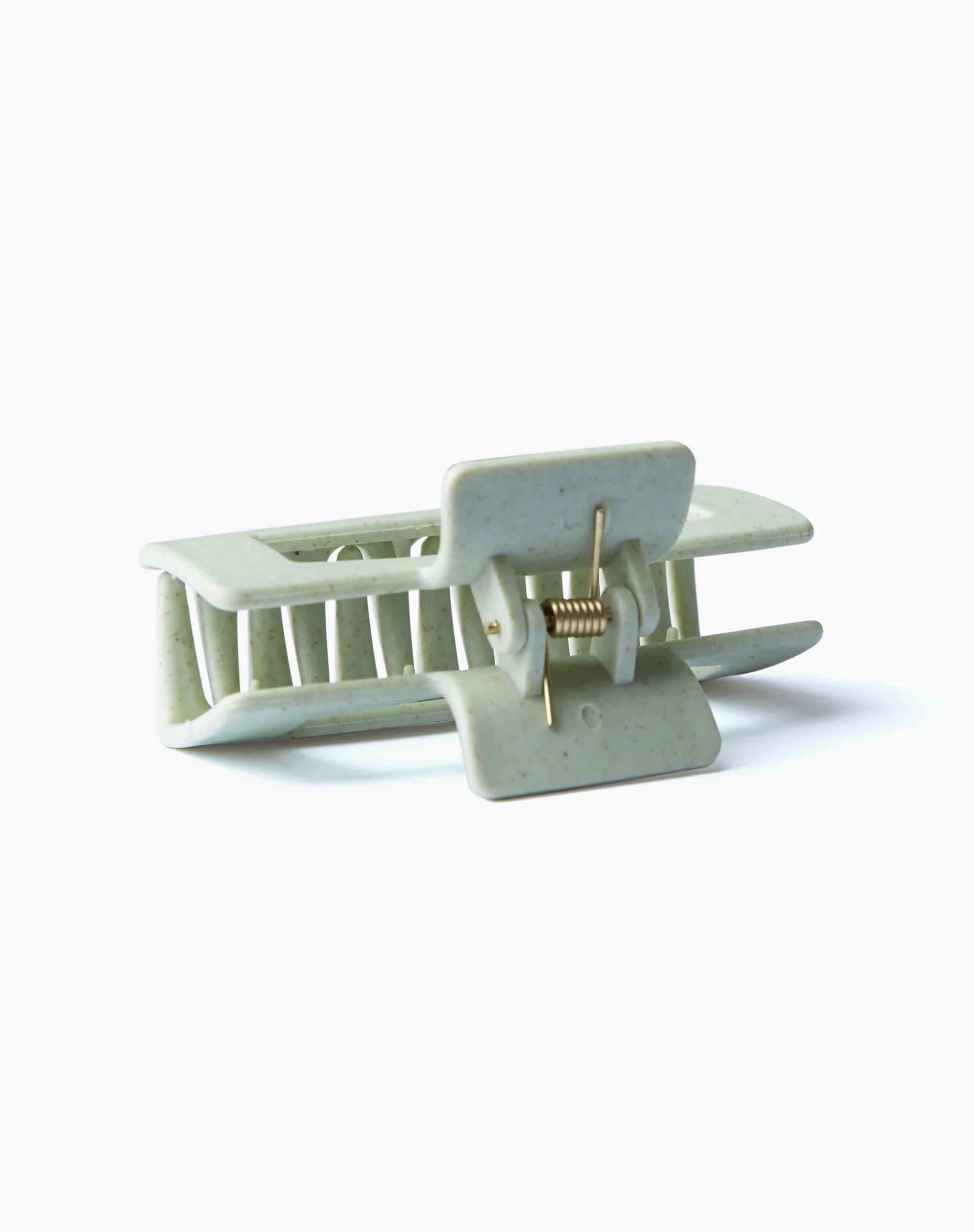 Piyana Hair Claw in Green Matte - Image 5