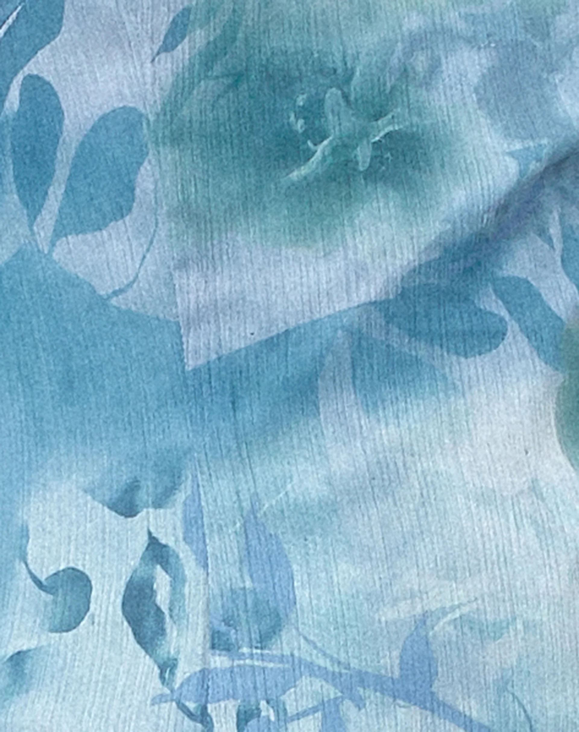 Preston Midi Dress in Watercolour Floral Blue - Image 6