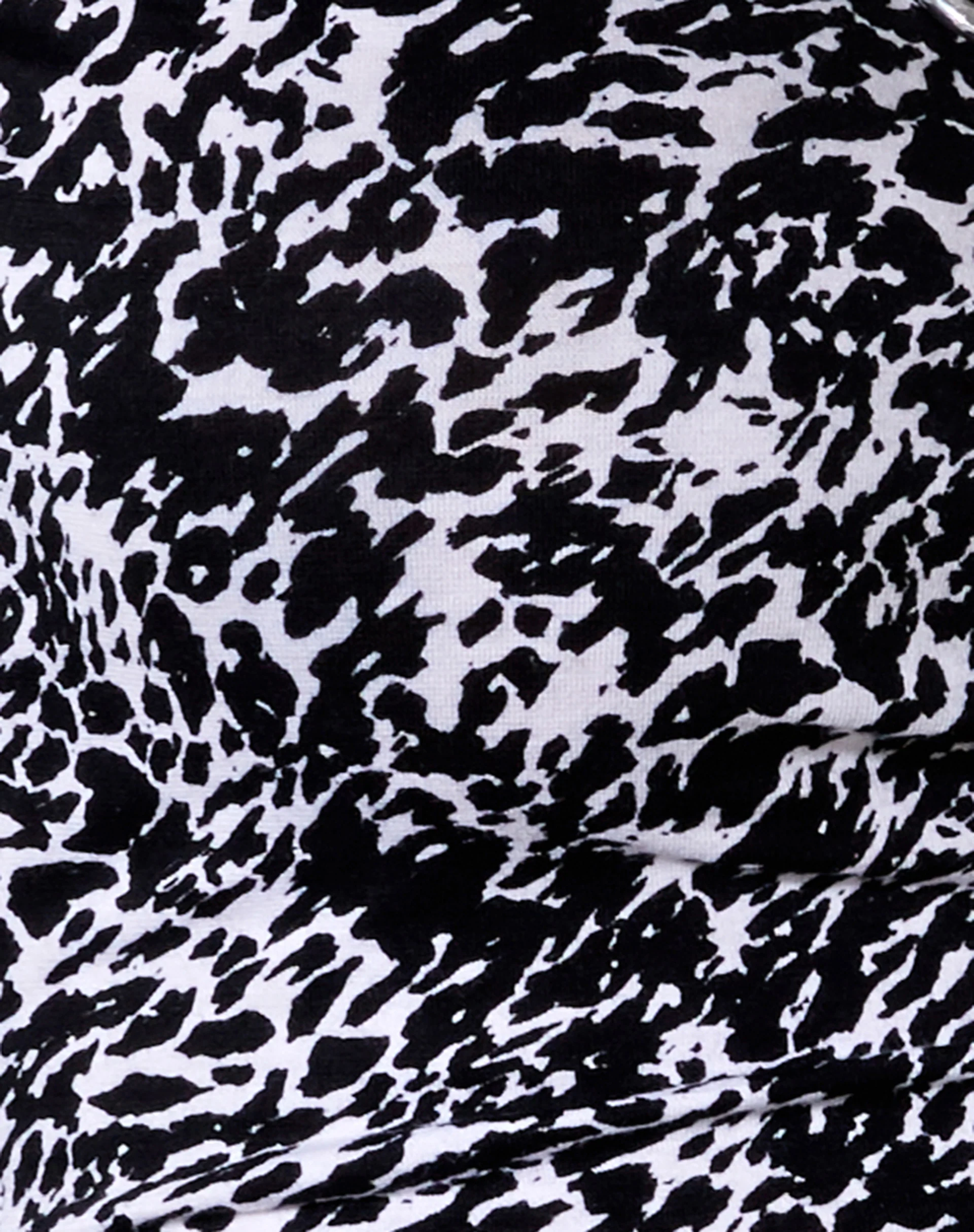 Queren Crop Top in Abstract Animal - Image 6
