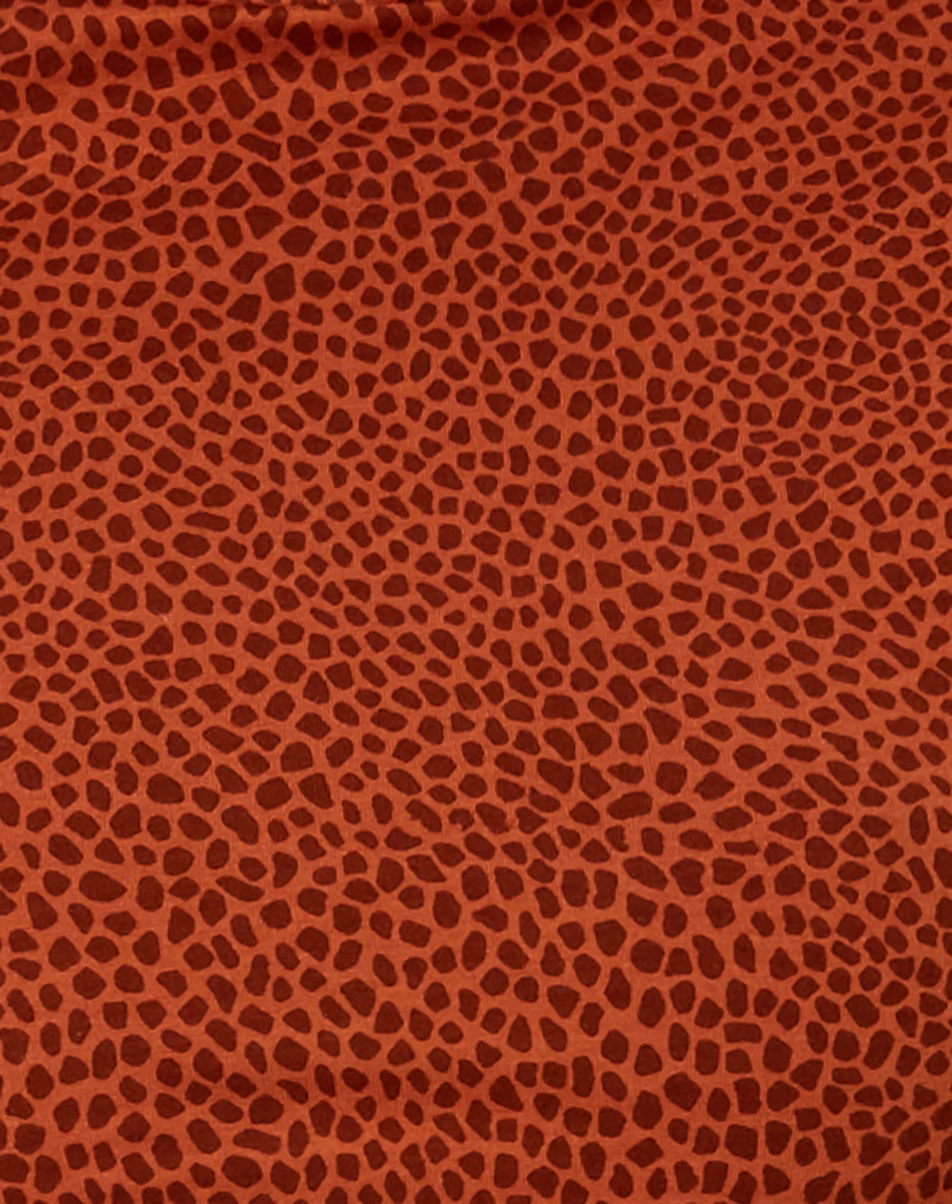 Quky Crop Top in Mini Croc Brown - Image 5