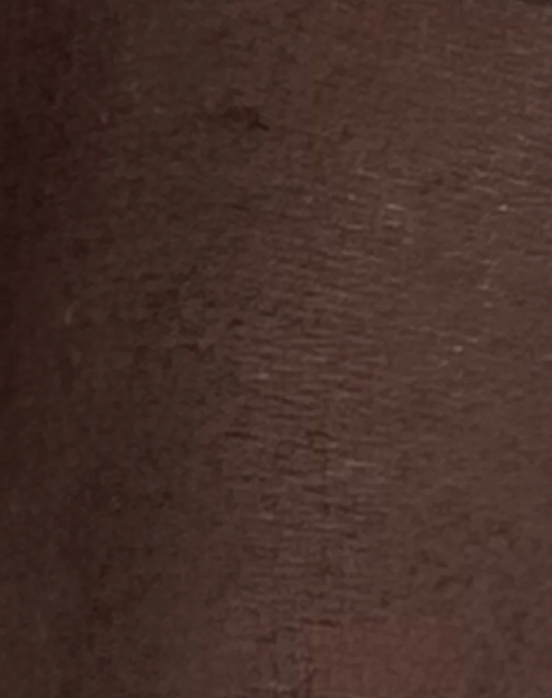 Rabindra Maxi Dress in Brown - Image 7