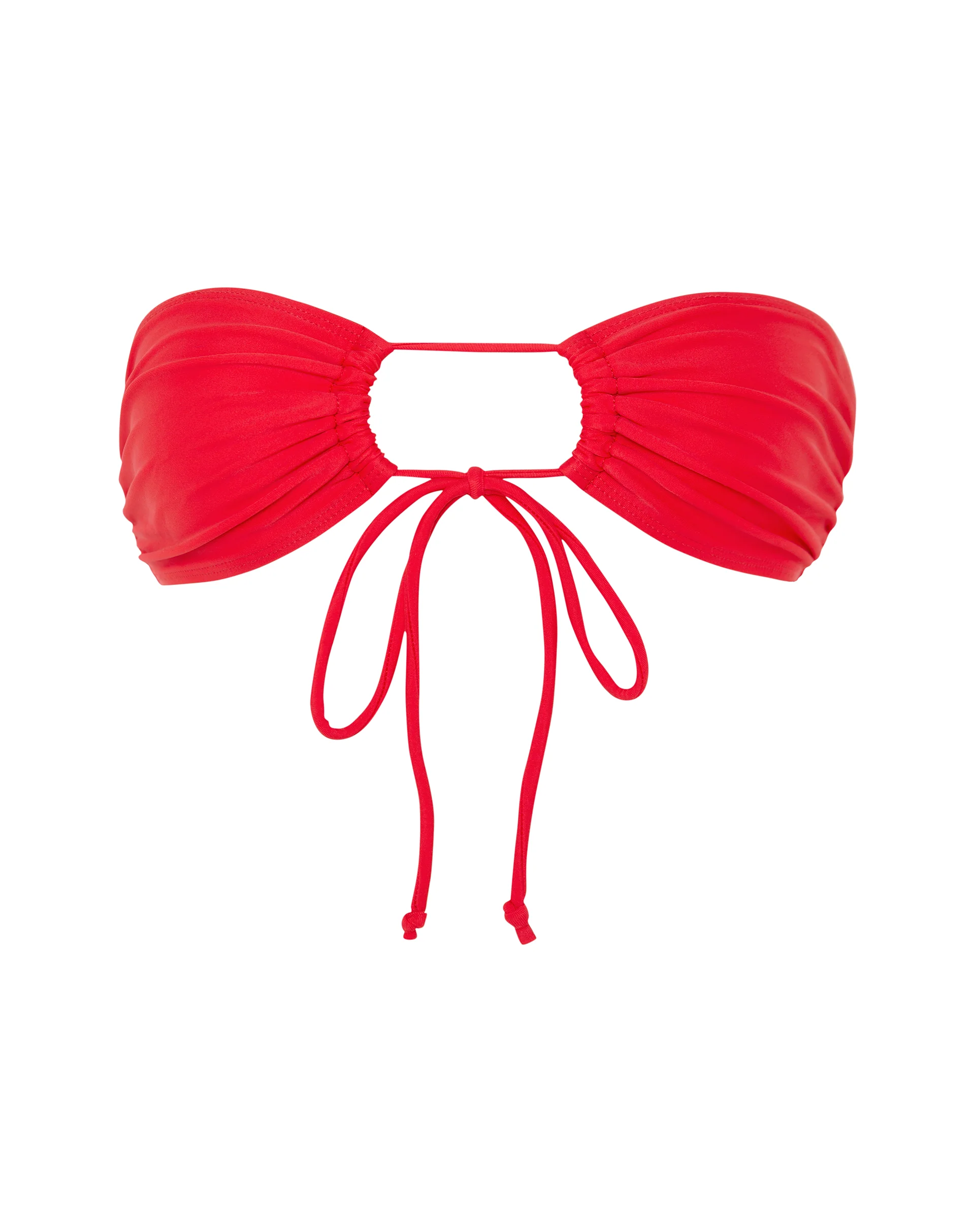Racola Bikini Top in Scarlet Red - Image 6