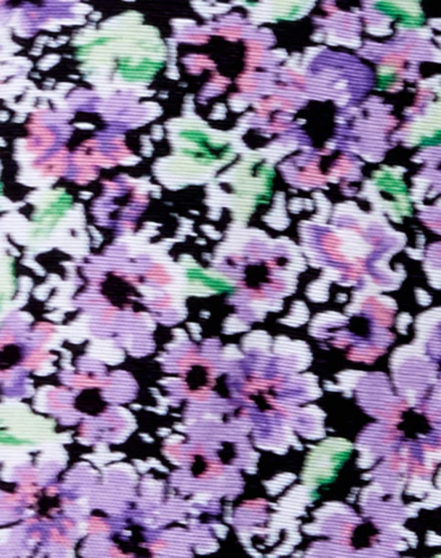 Raeto Crop Top in Lilac Blossom - Image 6