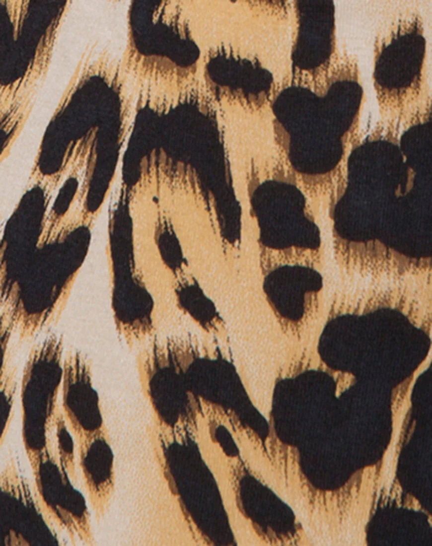 Rassa Bodice in Leopard - Image 5
