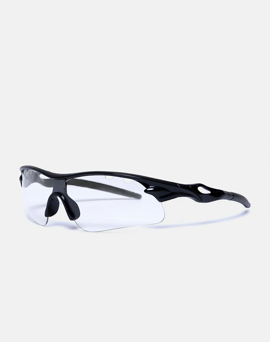 Rave Sunglasses in Clear - Image 2
