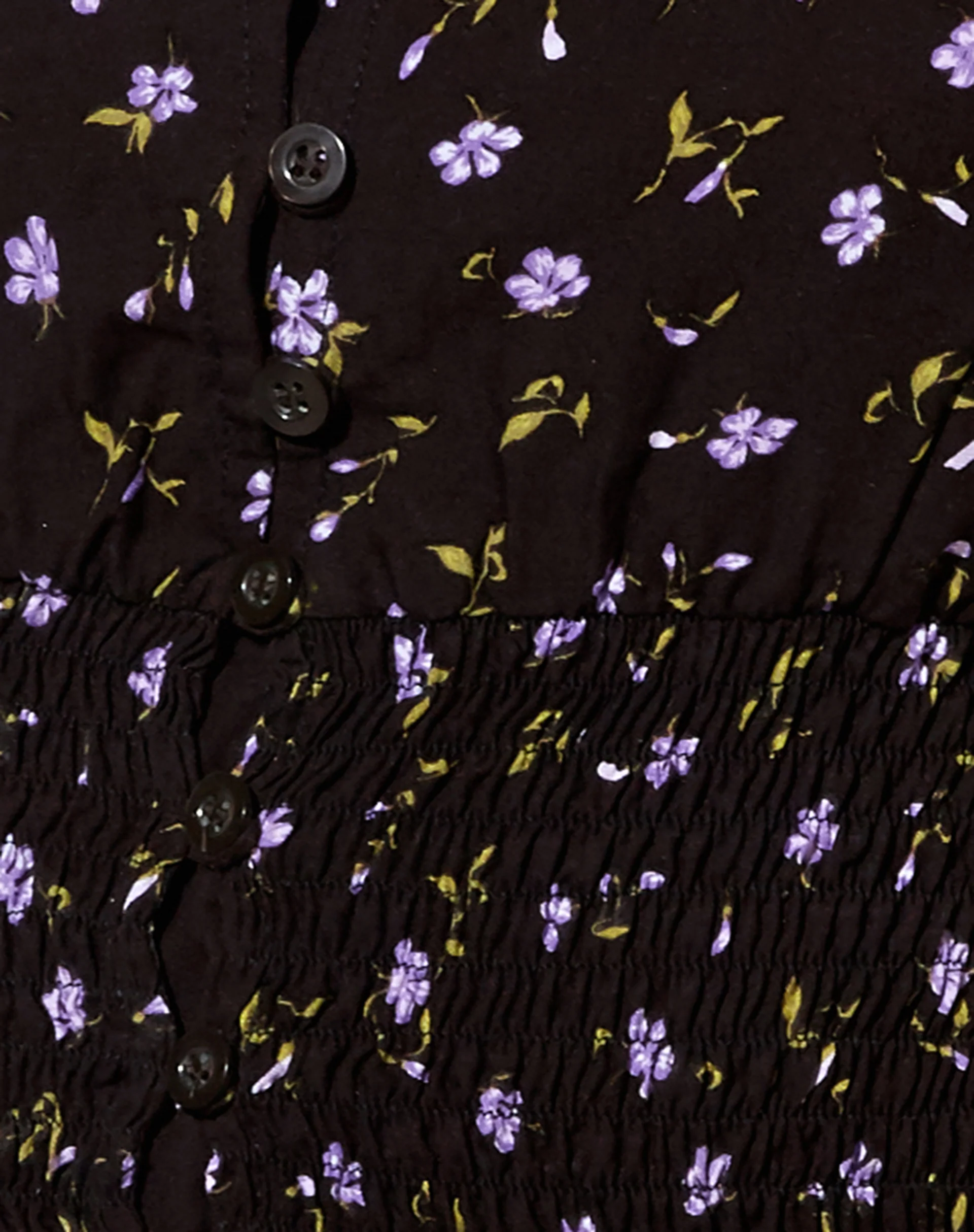 Ray Top in Pretty Petal Coffee and Purple - Image 5