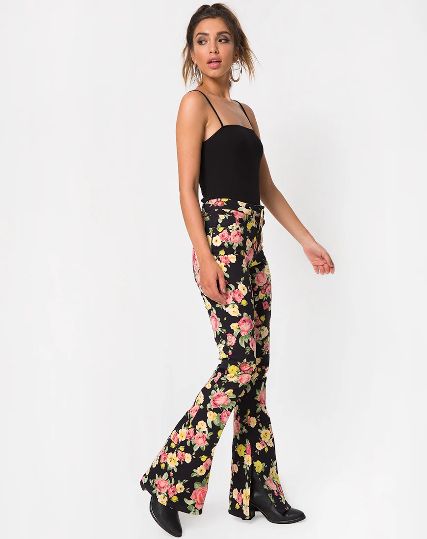 Rejina Trouser in Vintage Bloom - Image 3