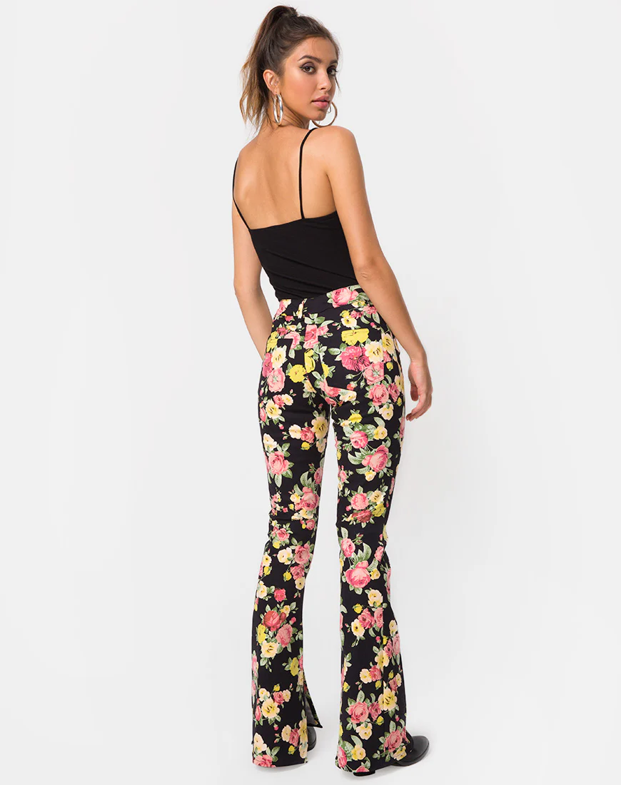Rejina Trouser in Vintage Bloom - Image 4