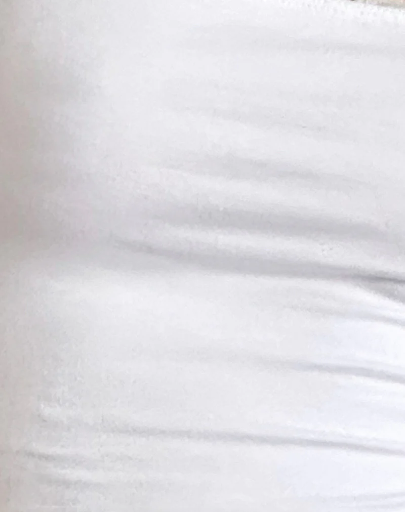 Reqla Top in White with Lace Trim - Image 6