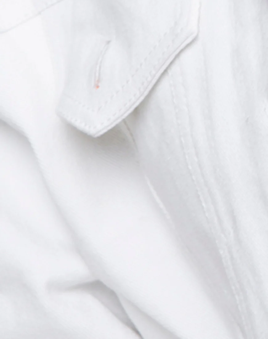 Rfd Denim Jacket in Denim White - Image 6
