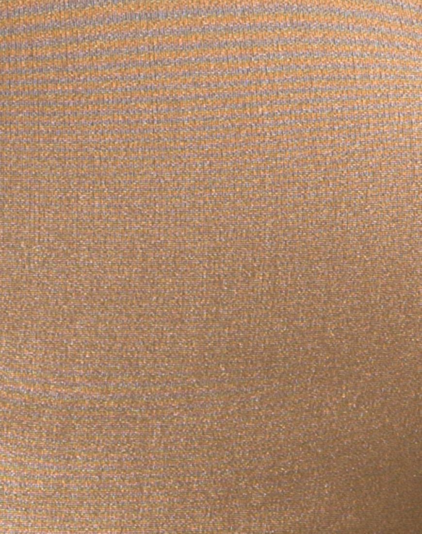 Rhala Crop Top in Nylon Gold - Image 6