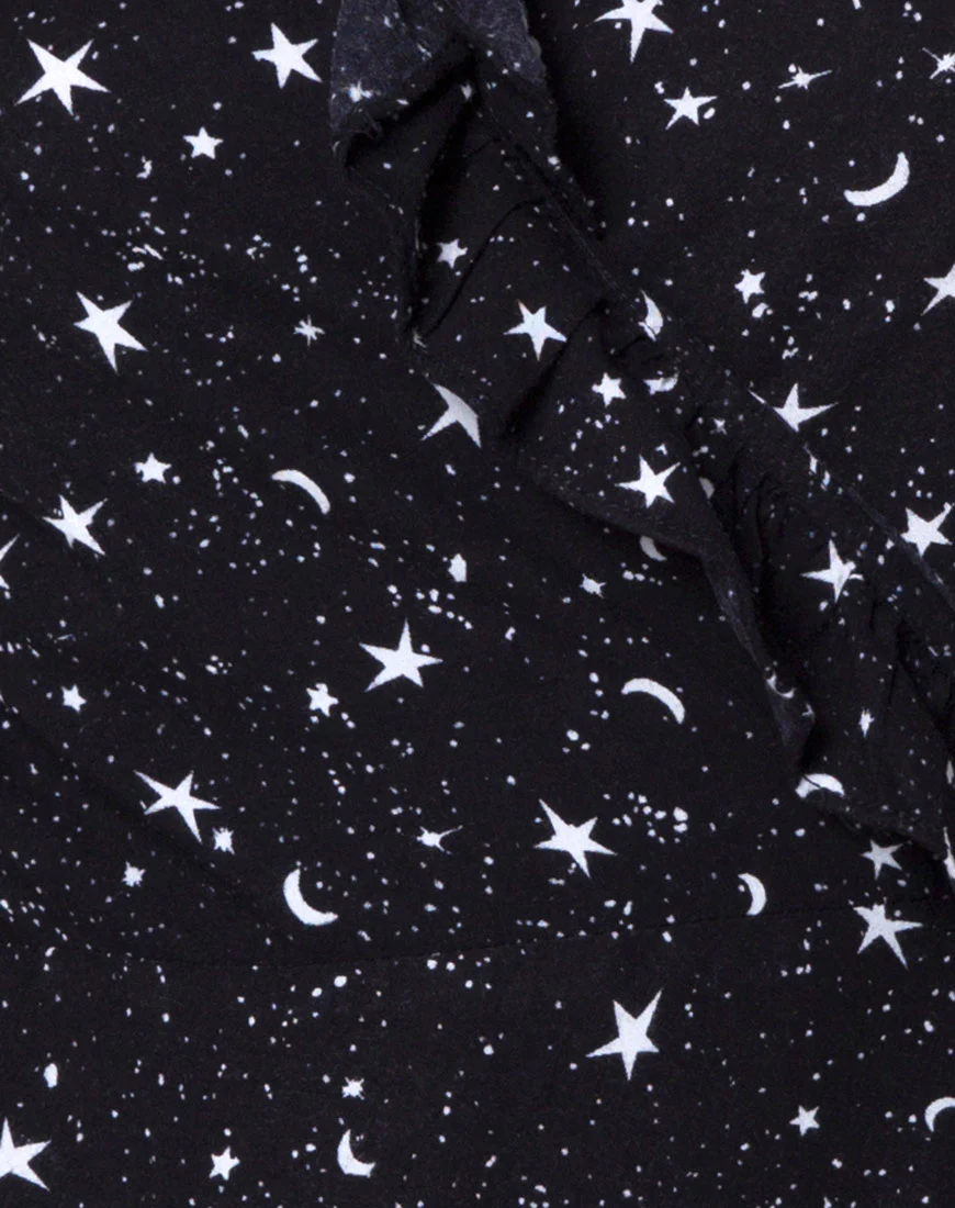 Rica Skater Dress in Ditsy Cosmos - Image 5