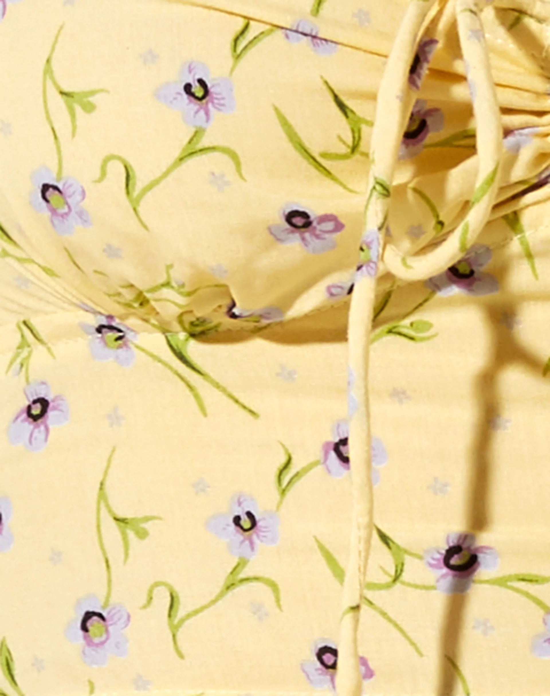 Ridis Vest Crop Top in Wild Flower Lemon Drop - Image 6