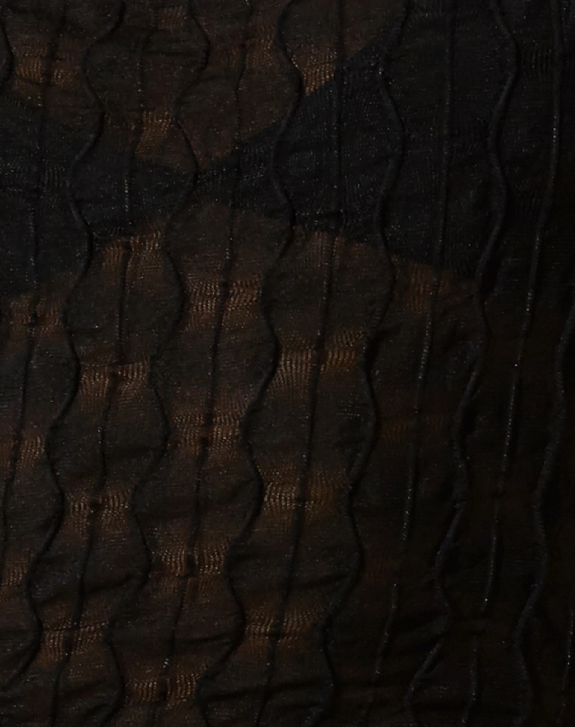 Rimbi Vest Top in Stripe Mesh Black - Image 6
