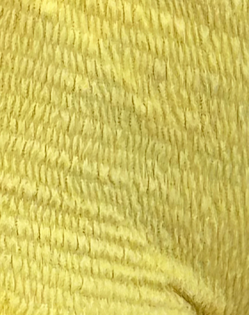 Ritala Shirred Micro Shorts in Lemonade - Image 5