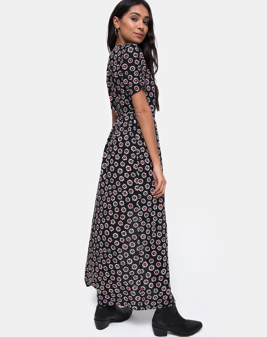 Riva Maxi Dress in Dancing Daisy - Image 4