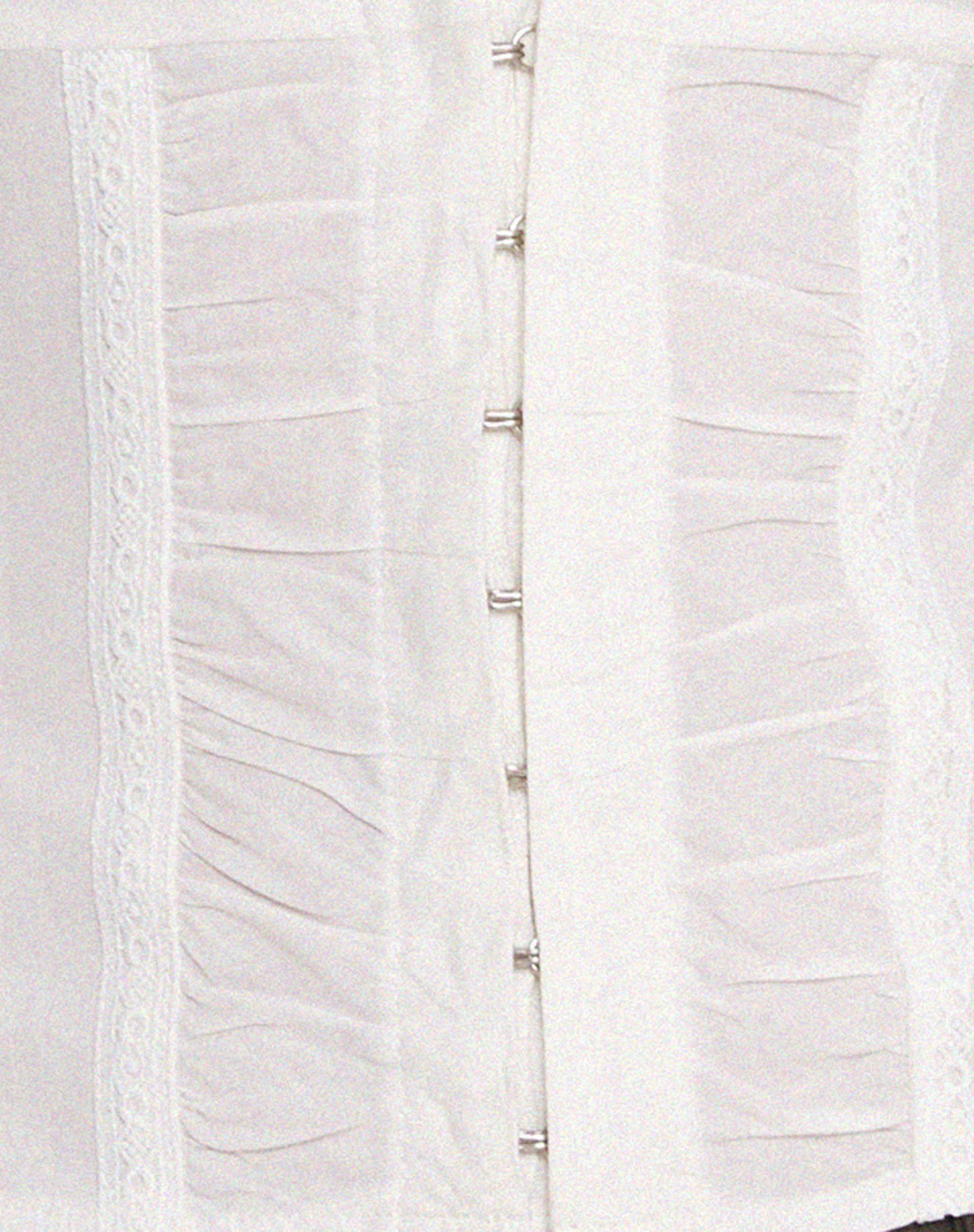 Rohan Long Sleeve Fitted Shirt in Poplin White - Image 7