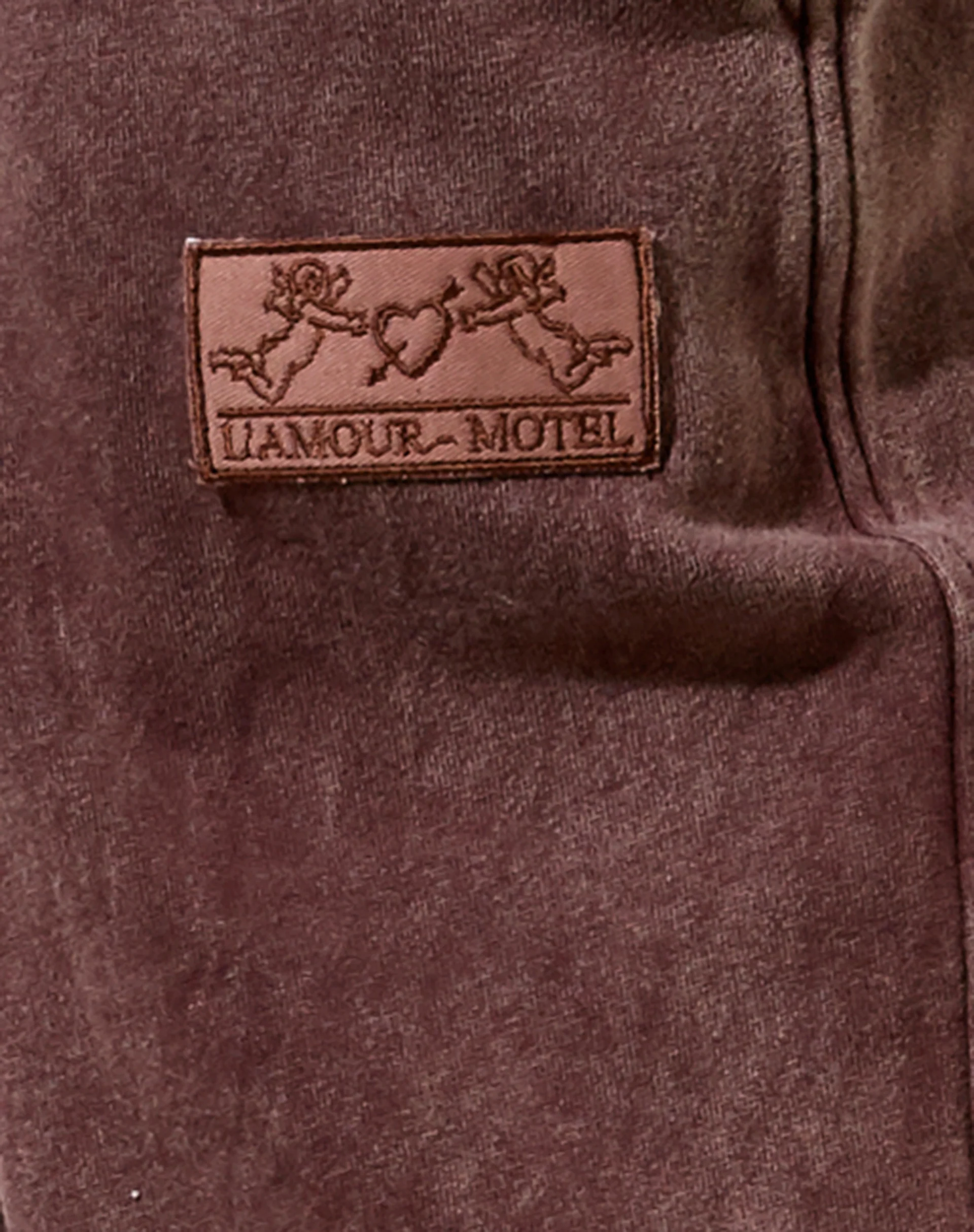 Roider Jogger in Brown Wash L'Amour Motel Label Embro - Image 6