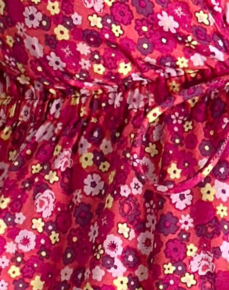 Rolia Cami Top in Ditsy Floral Pink - Image 5