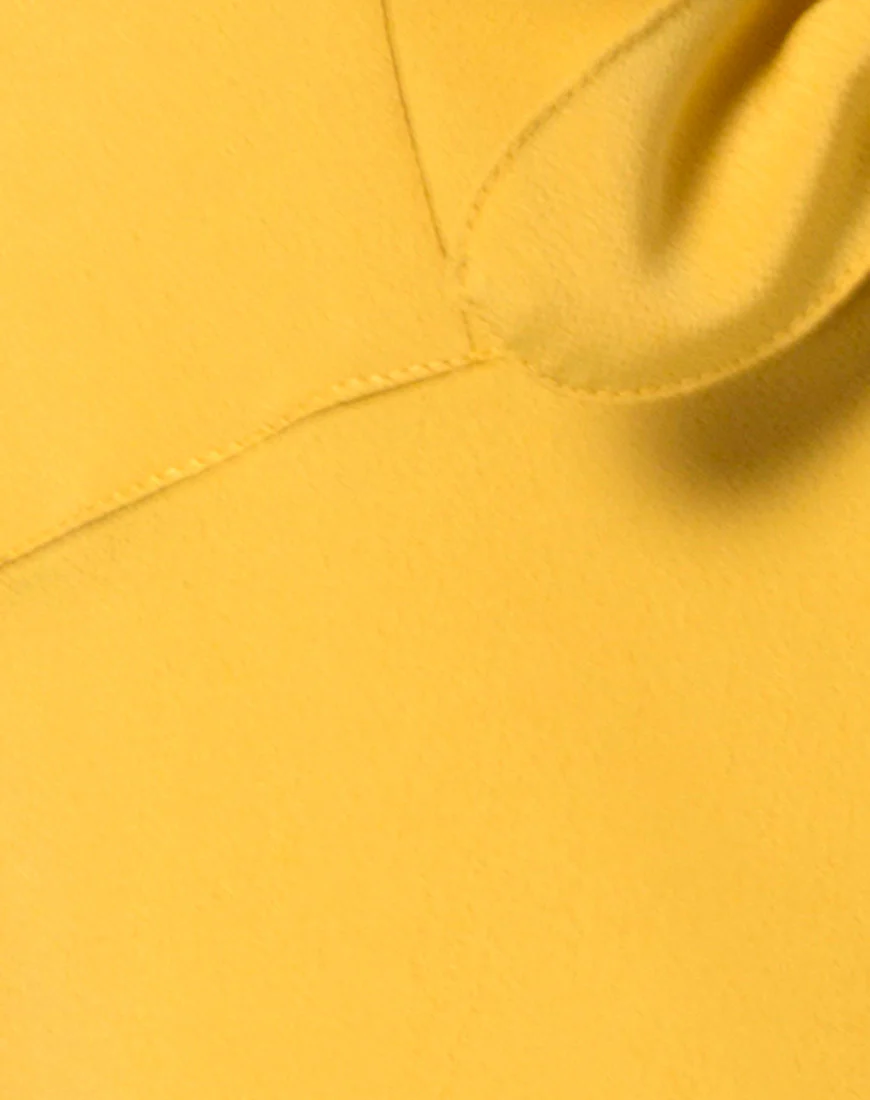 Roman Playsuit in Mustard - Image 5