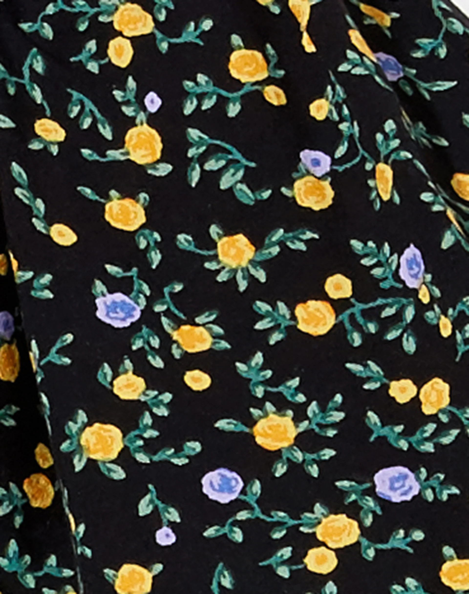 Romina Top in Flowing Flower Black - Image 5
