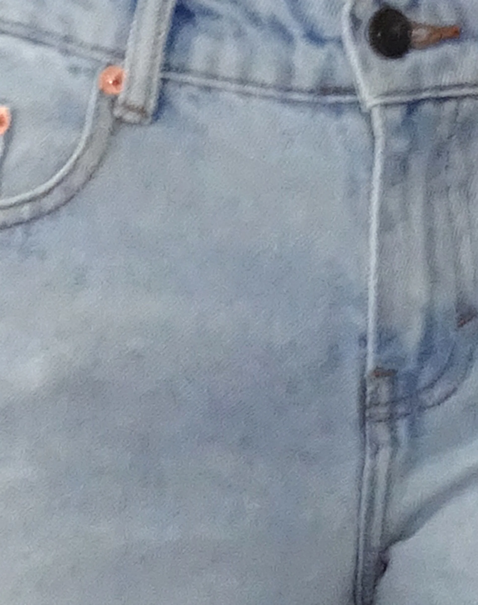 Roomy Extra Wide Low Rise Jeans in Extreme Light Blue Wash - Image 6