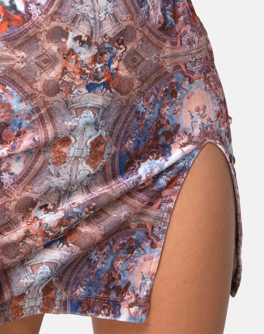 Rossel Dress in Velvet Palace Print - Image 5
