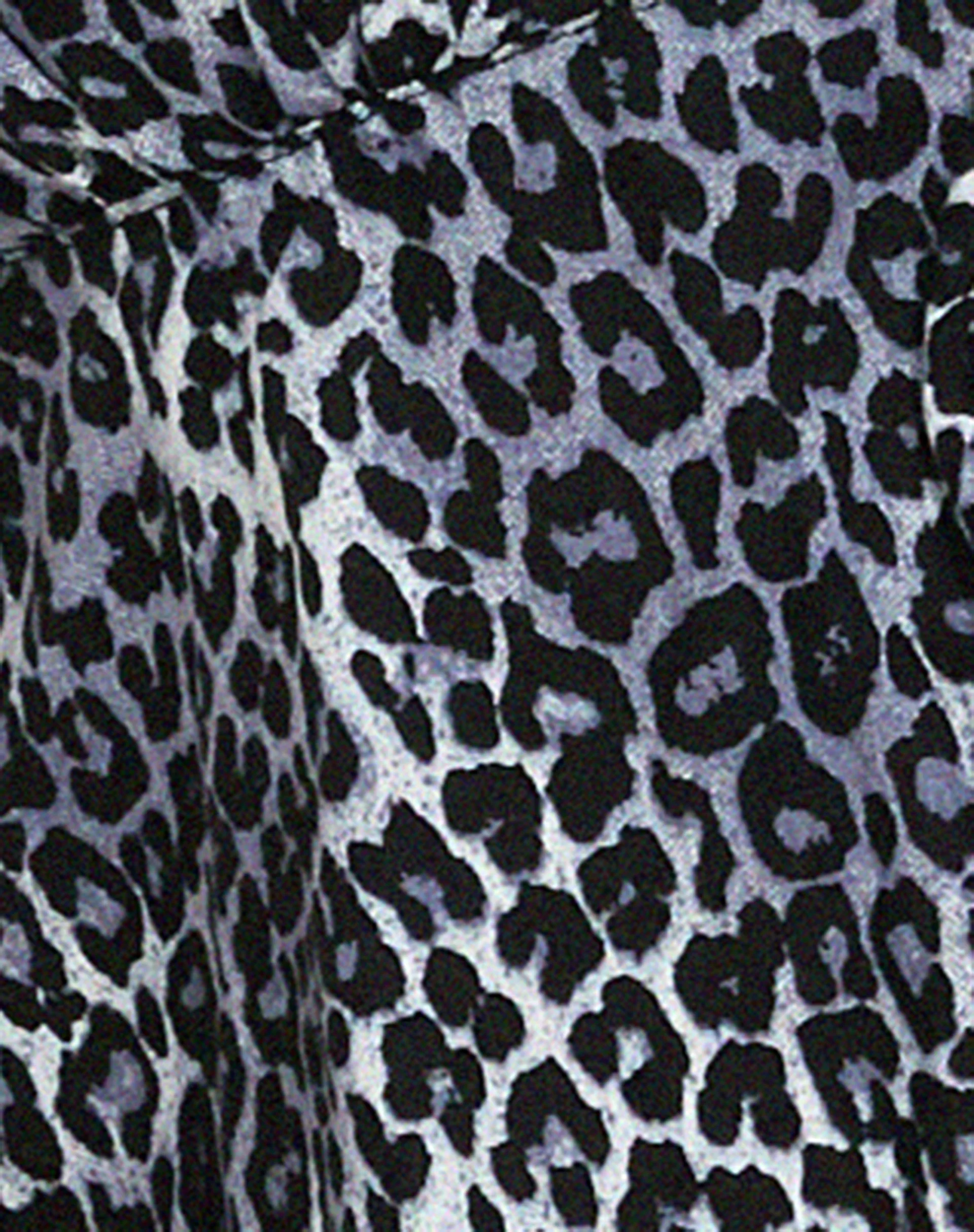 Roula Halter Top in Rar Leopard Grey - Image 7