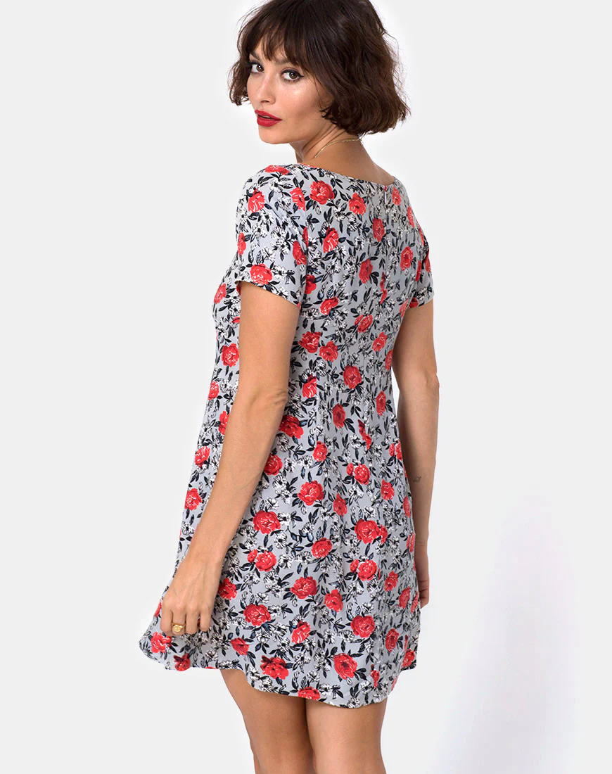 Ruchi Dress in Blooming Rose - Image 2