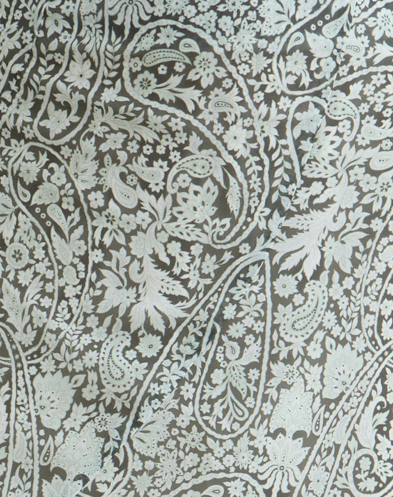 Rumela Maxi Skirt in Bloom Paisley Pale Blue - Image 6