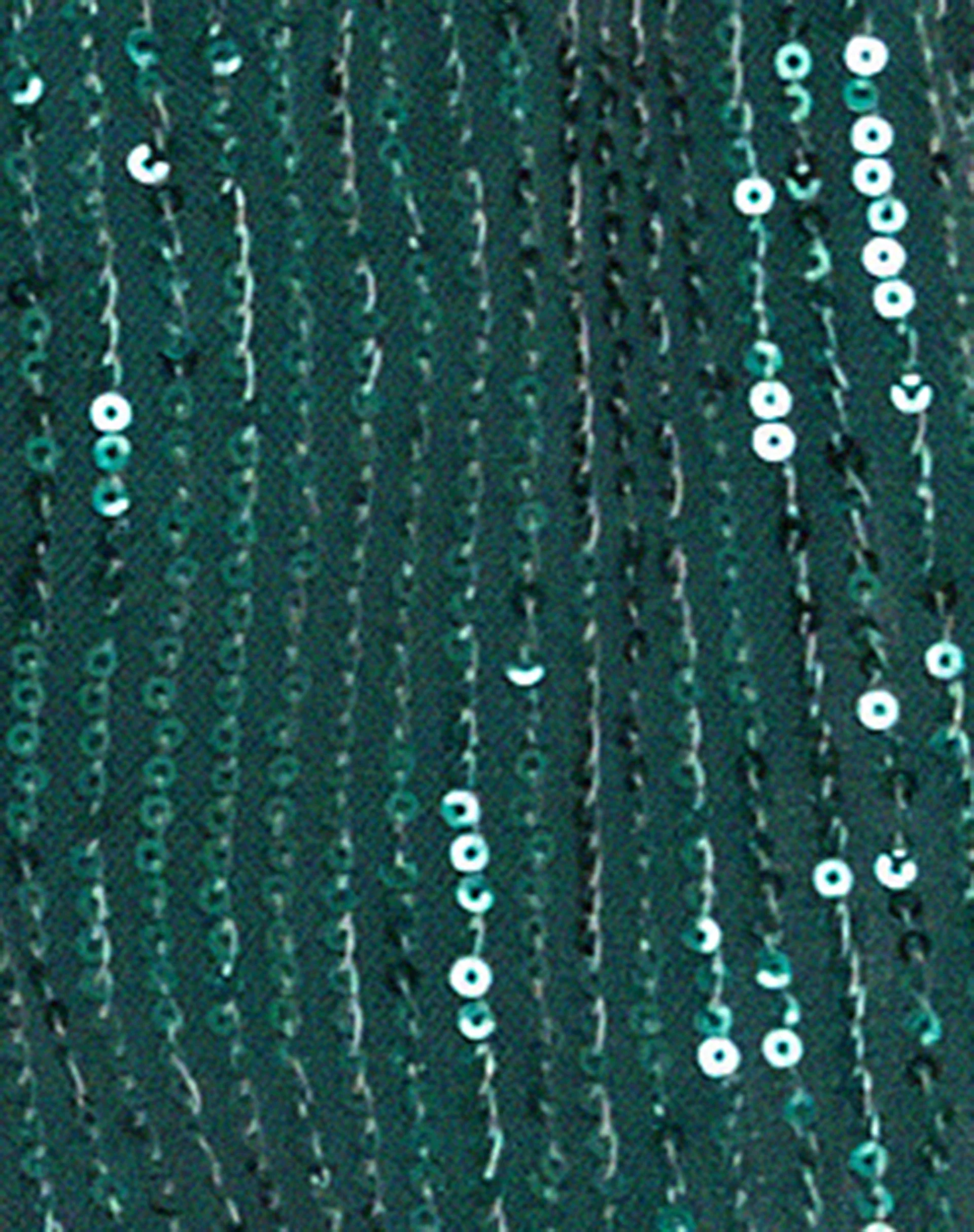 Runita Halter Top in Drape Sequin Forest Green - Image 6