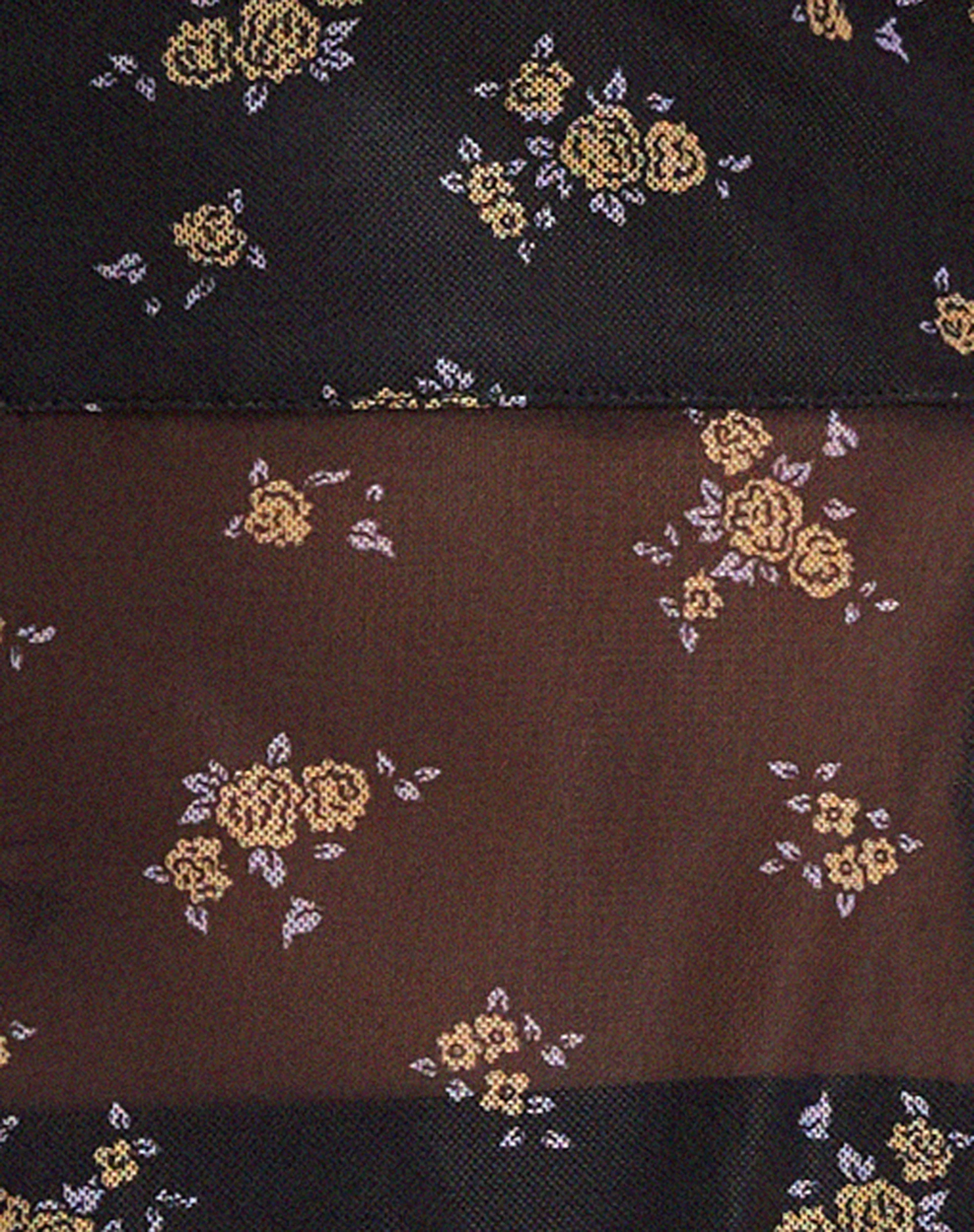 Ruya Top in Femme Floral Black and Gold - Image 7