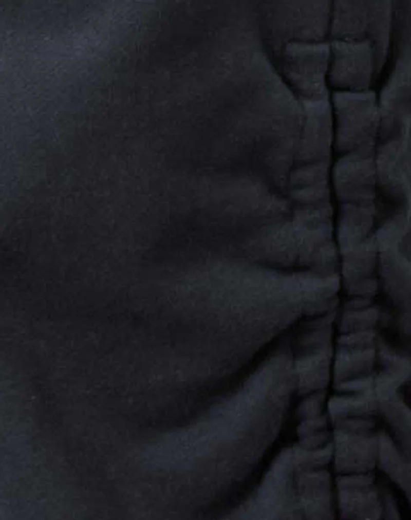Rylan Ruched Jogger in Beluga Grey - Image 5