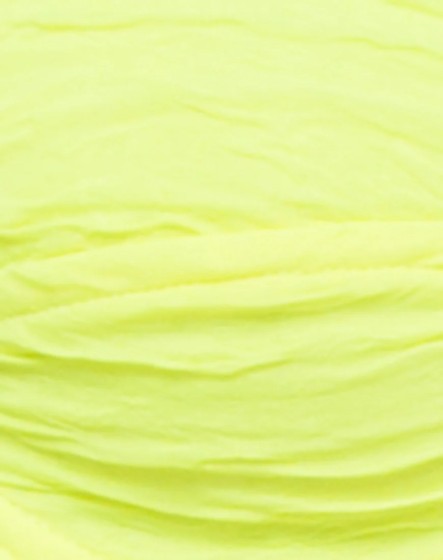 Sadra Bottom Bikini 80s in Crickle Sour Lime - Image 5