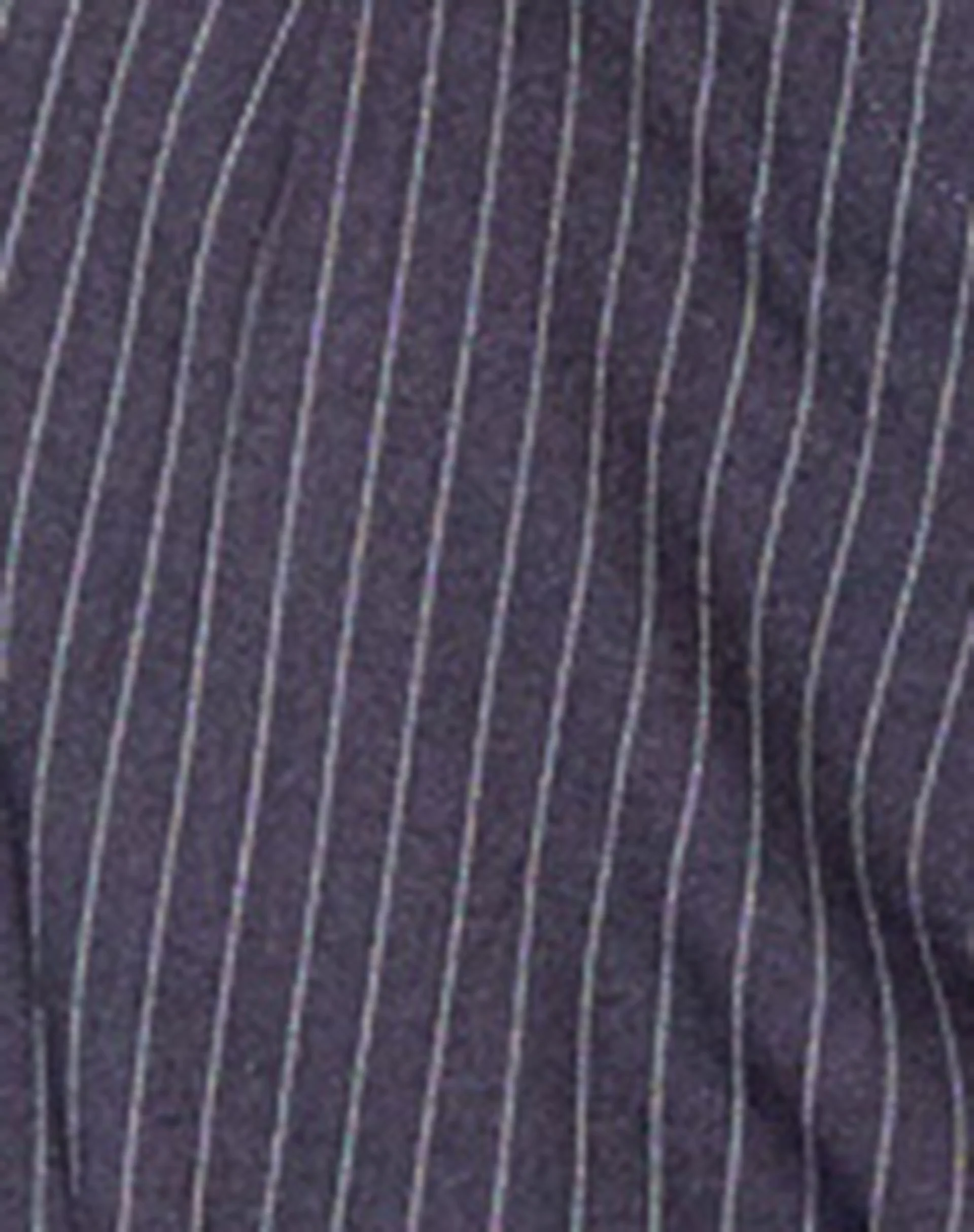 Sagawa Tailored Trouser in Dark Grey Pinstripe - Image 6