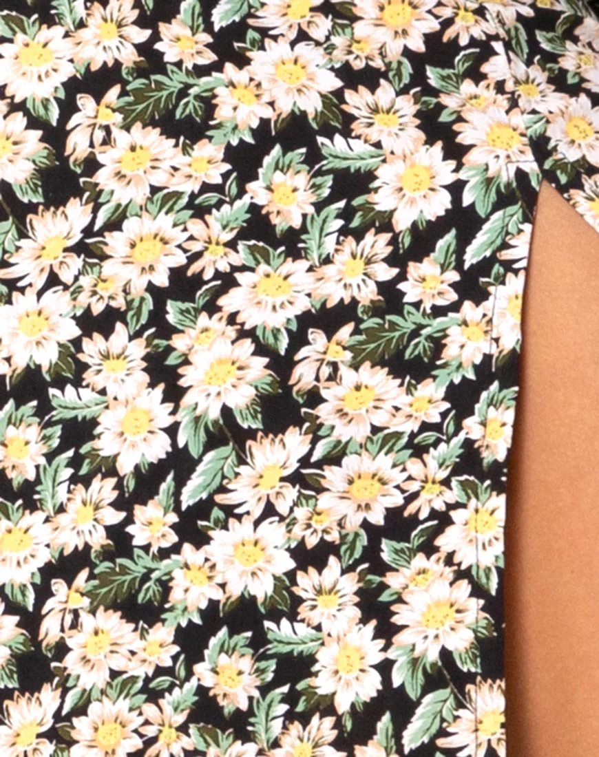 Saika Midi Skirt in Aster Black - Image 5