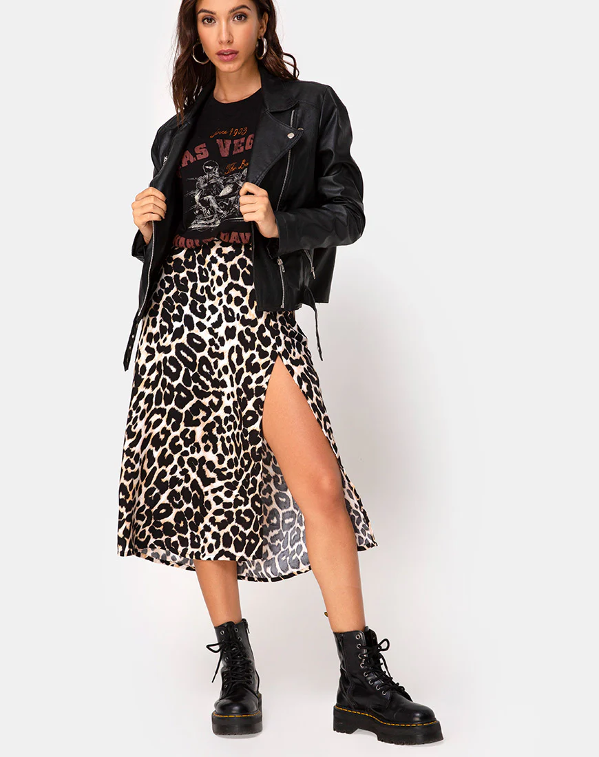 Saika Skirt in Oversize Jaguar Ori - Image 4