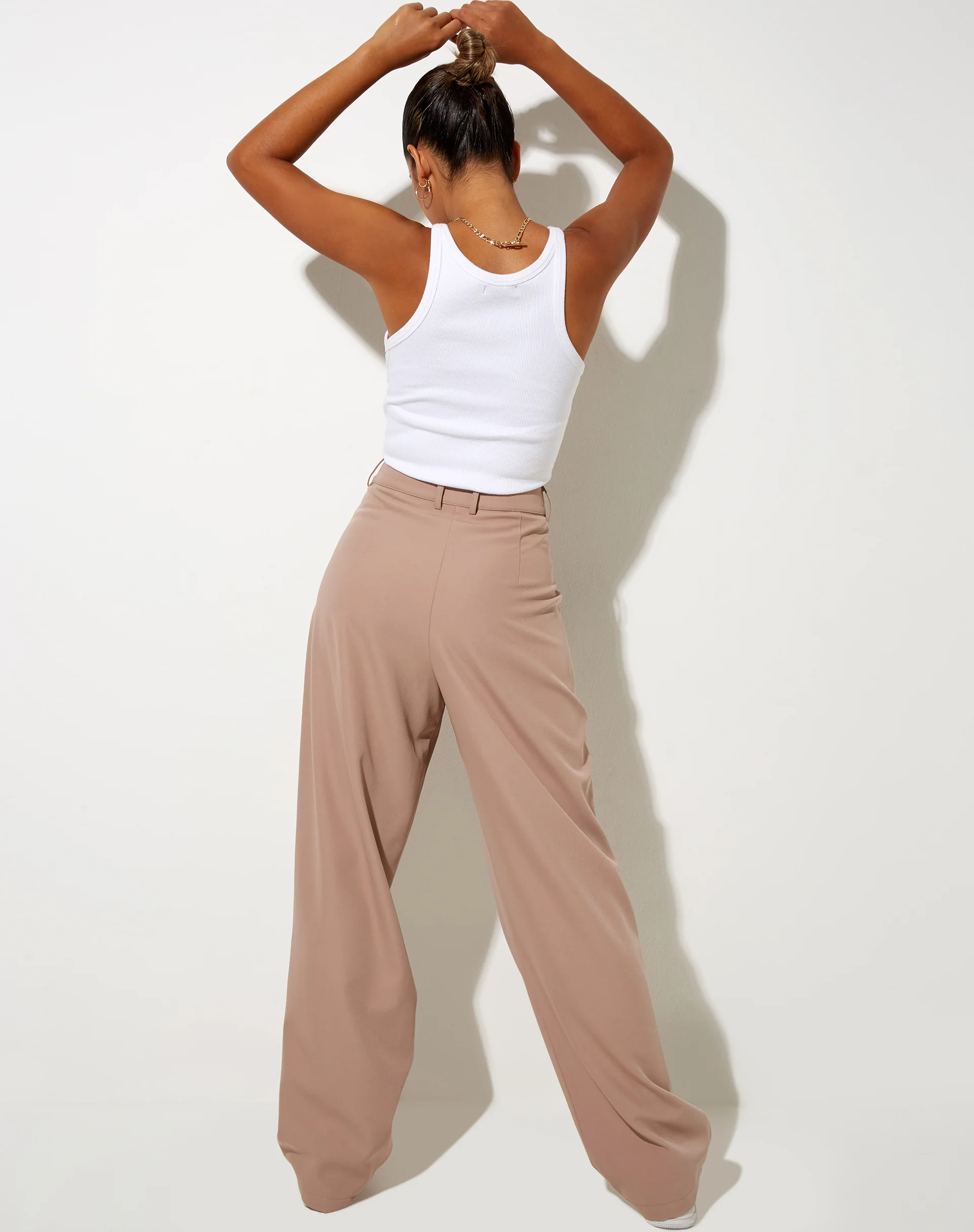 Sakila Trouser in Tailoring Dusty Lilac - Image 4