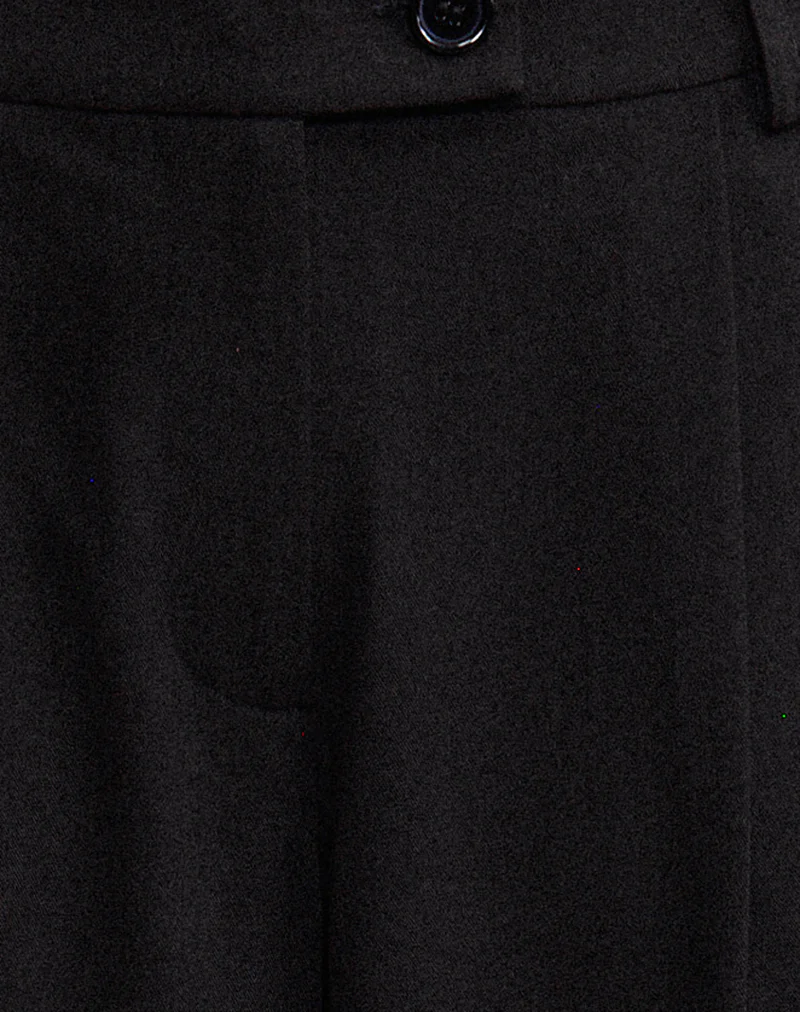 Sakira Oversized Wide Leg Trousers in Black - Image 6