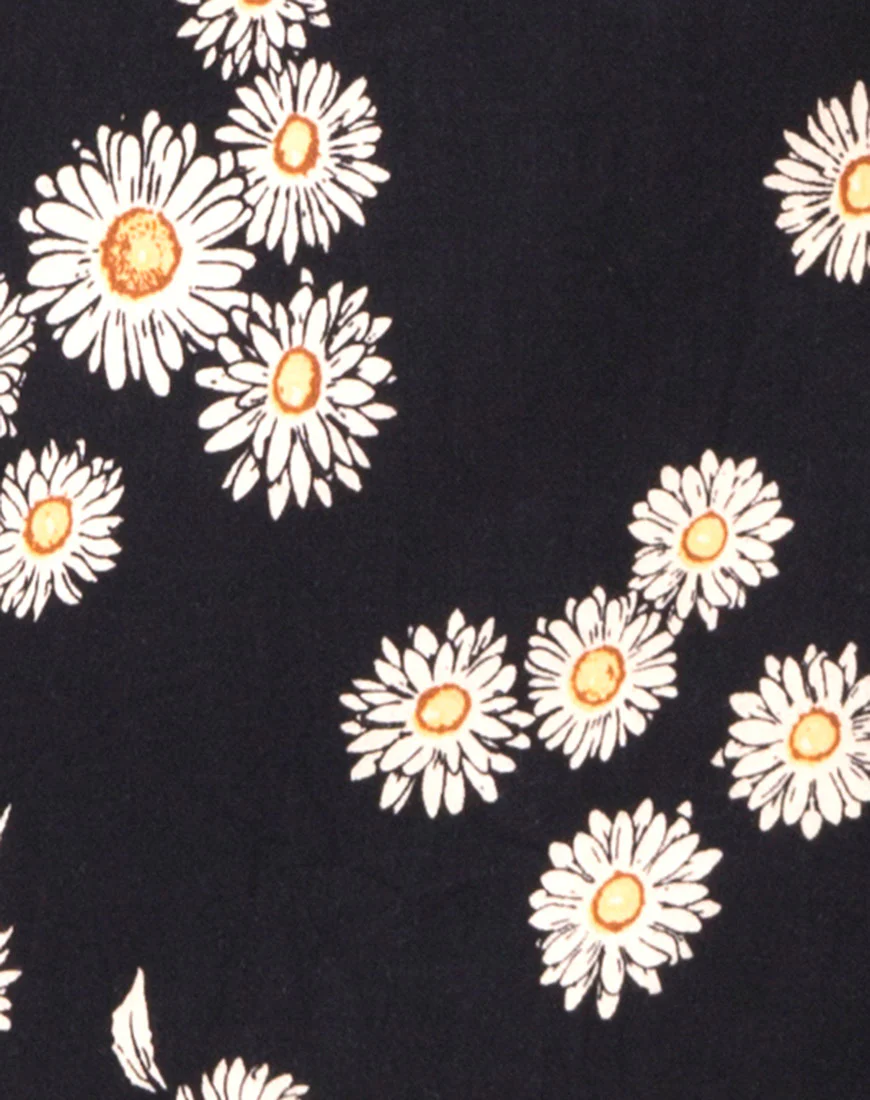 Salista Slip Dress in Grunge Daisy Floral - Image 6