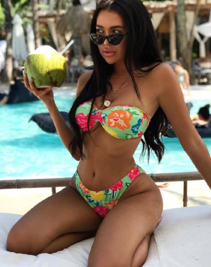 Samara Bikini Top in Tropicana Floral - Image 8