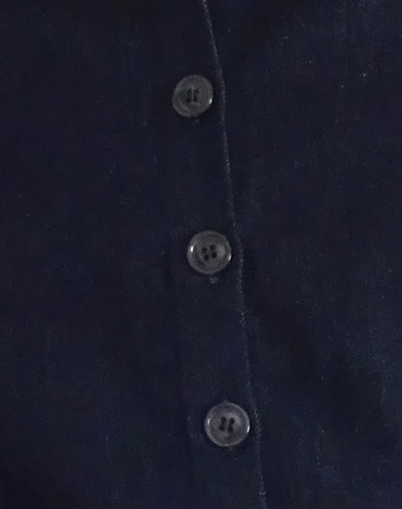 Samas Shirt in Dark Indigo - Image 7
