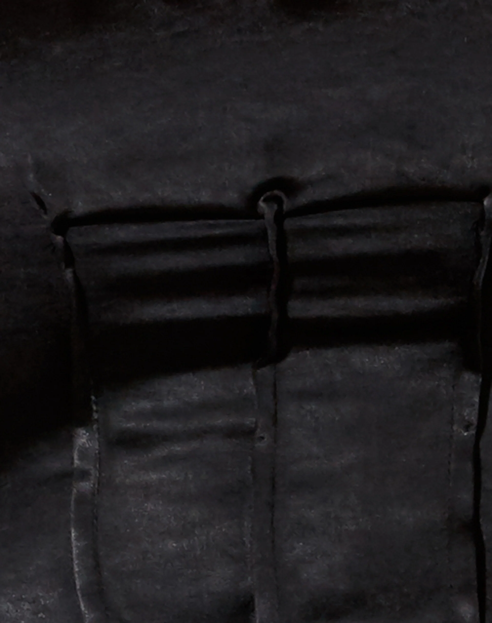 Sanja Bandeau Top in Satin Black - Image 5