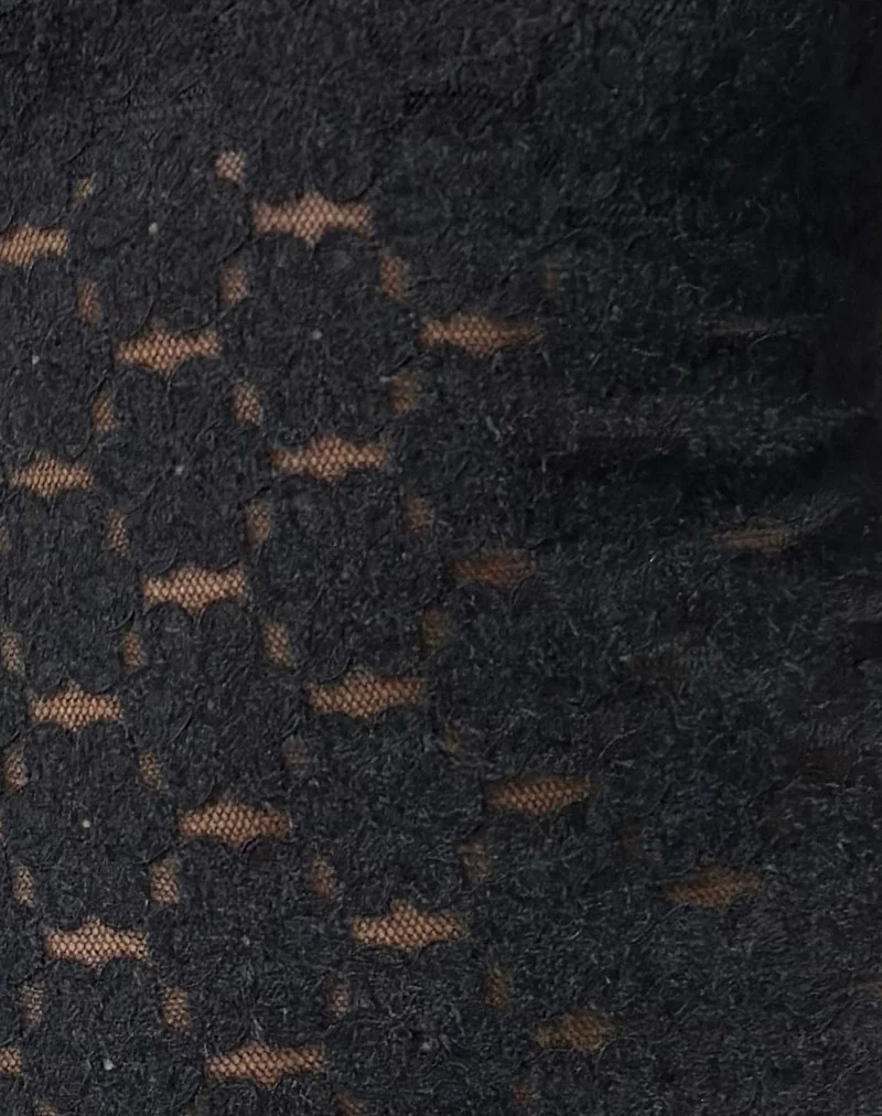 Sanjana Top in Lace Black - Image 6