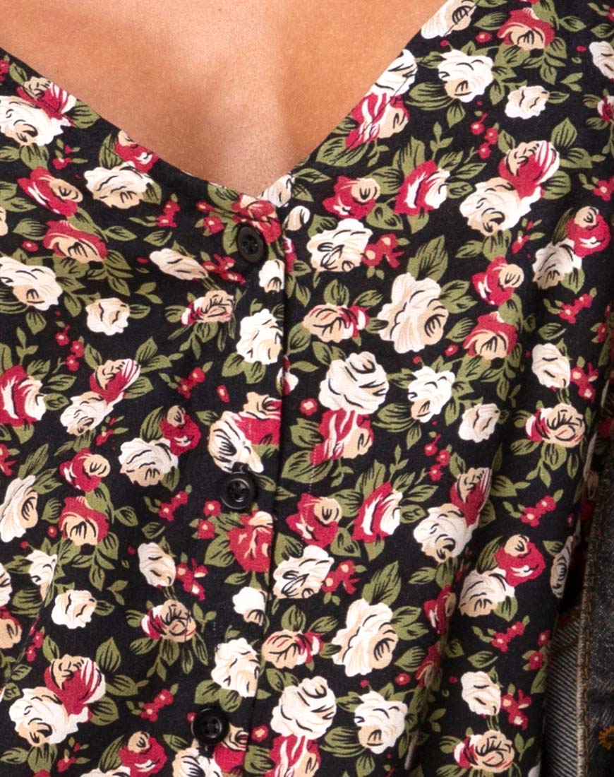 Sanna Slip Dress in Courtney Floral - Image 5