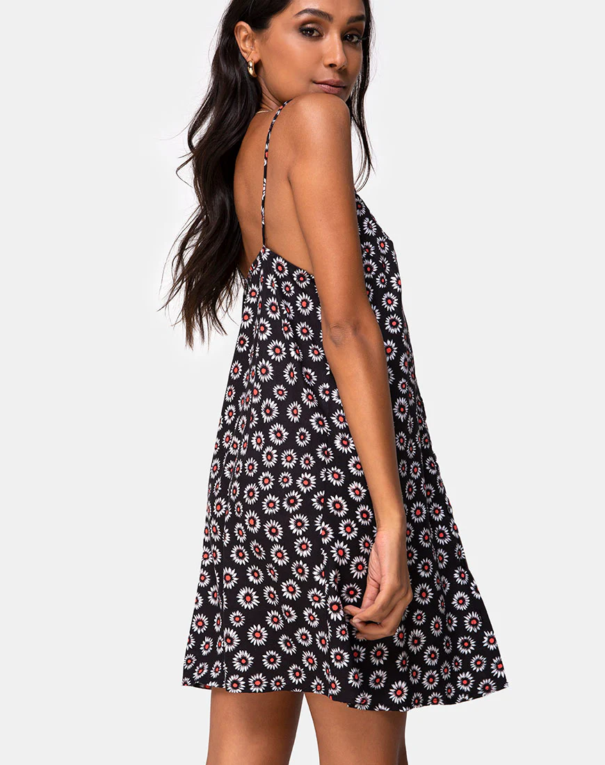 Sanna Slip Dress in Dancing Daisy - Image 2