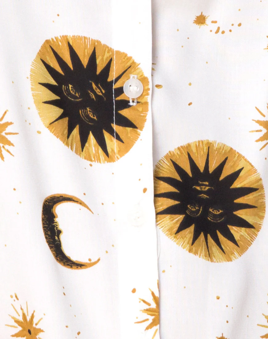 Sanna Slip Dress in Celestial Cream - Image 6
