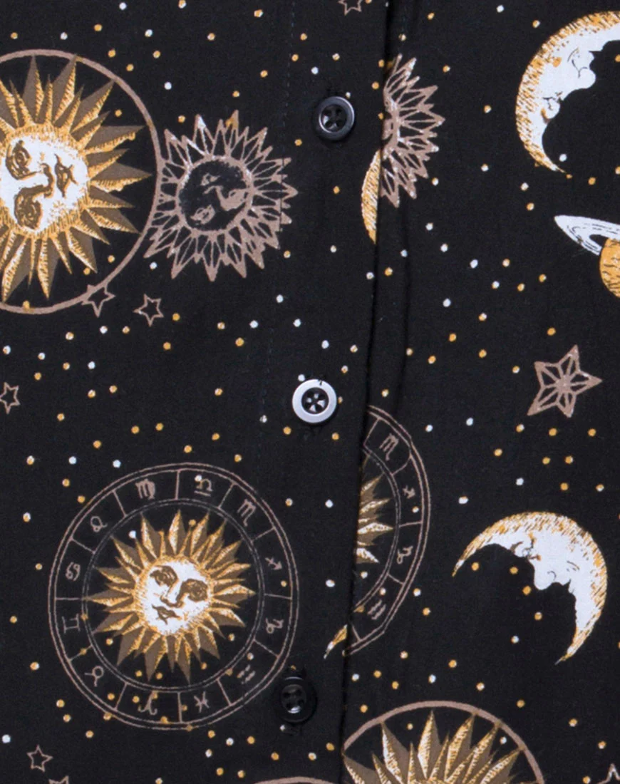 Sanna Slip Dress in Solar System - Image 5