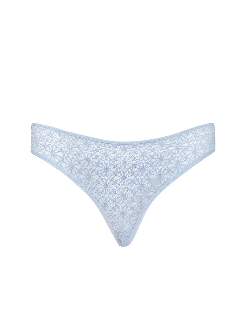 Sarpa Knicker in Floral Lace Blue - Image 6
