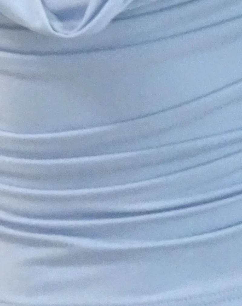 Saylor Sleeveless Top in Slinky Sky Blue - Image 6